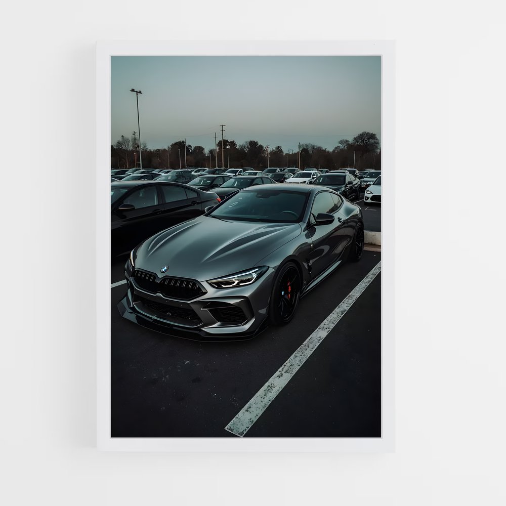 Poster BMW M8 Style (vue 3)